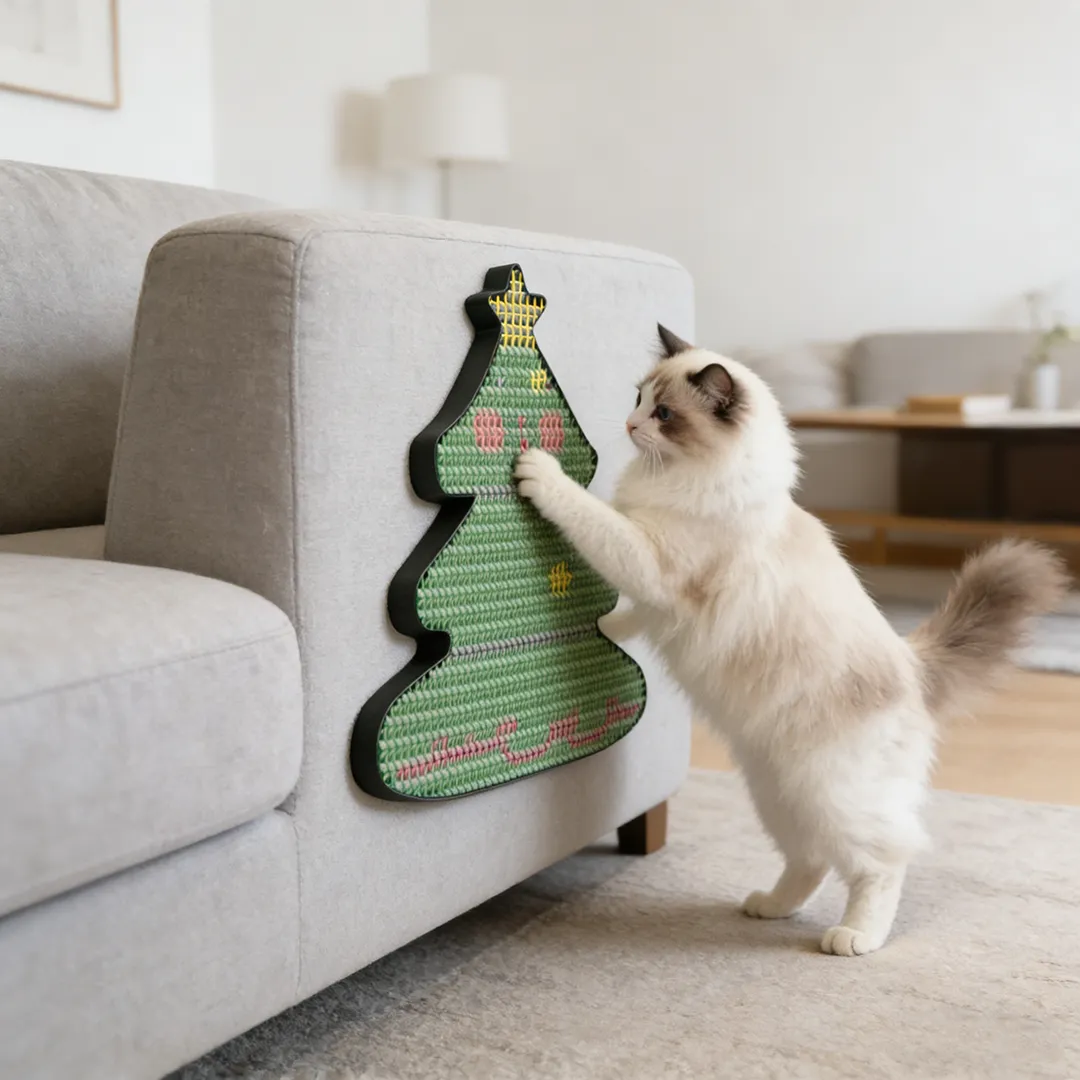 Hot Sale Custom Christmas Tree Cat Scratcher ZB-0096