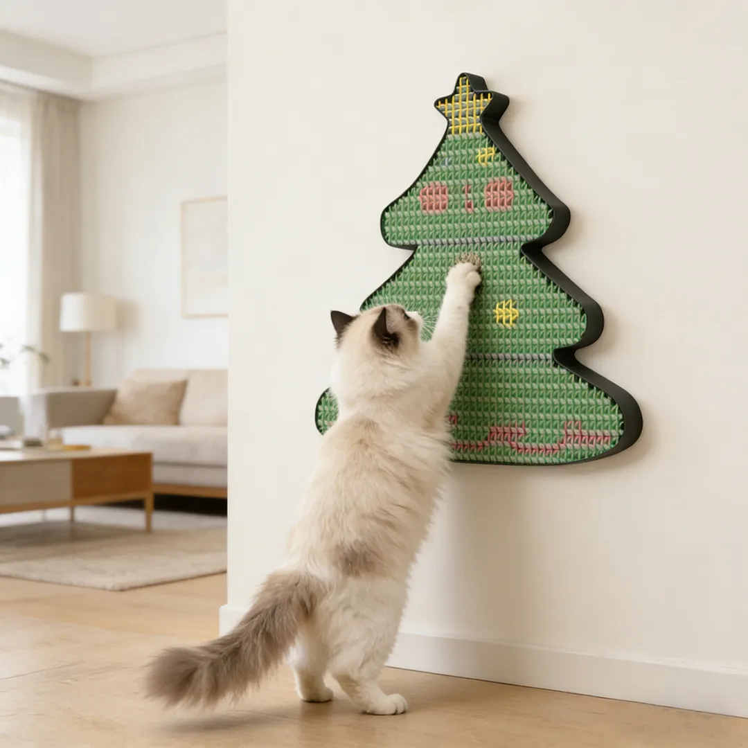Hot Sale Custom Christmas Tree Cat Scratcher ZB-0096
