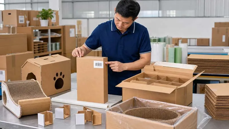 How to Package Cardboard Cat Products for Amazon FBA? 4