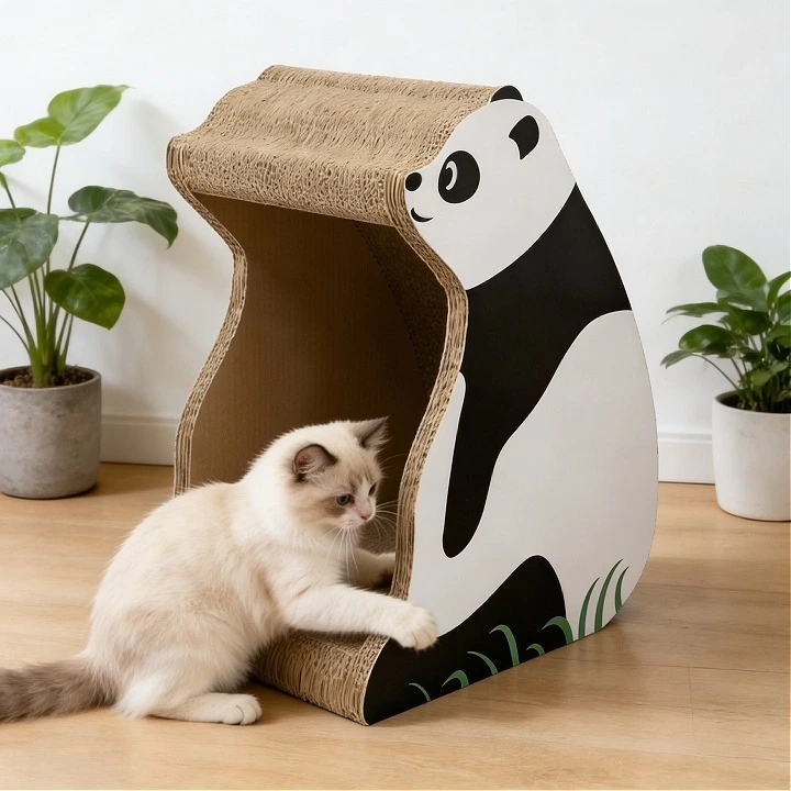 New Custom Panda Scratching Post