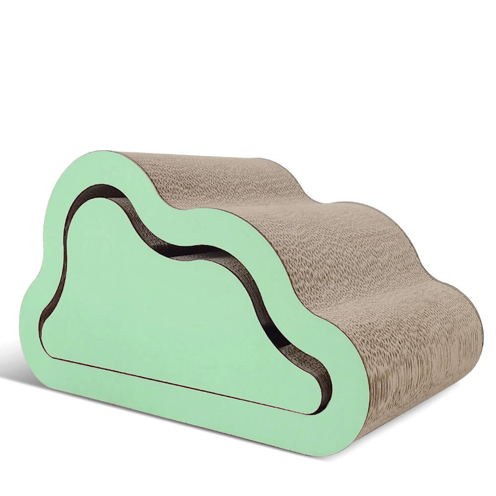 Custom High Quality 2-in-1 Cloud Track Cat Scratcher